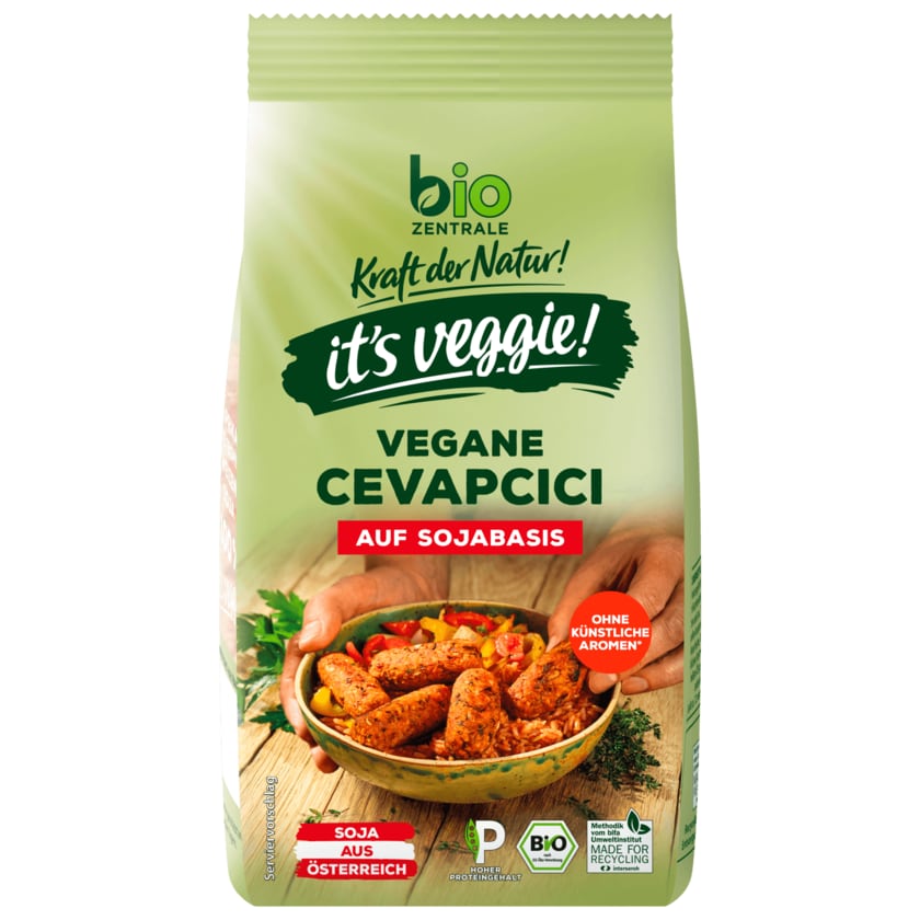 Biozentrale Bio Cevapcici vegan 170g